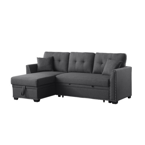 Latitude Run® Condrey 81'' Wide Reversible Sleeper Sofa & Chaise & Reviews Wayfair